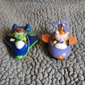 Super Why Wyatt And Alpha Pig Flyer Vehicles 2009 Learning Curve